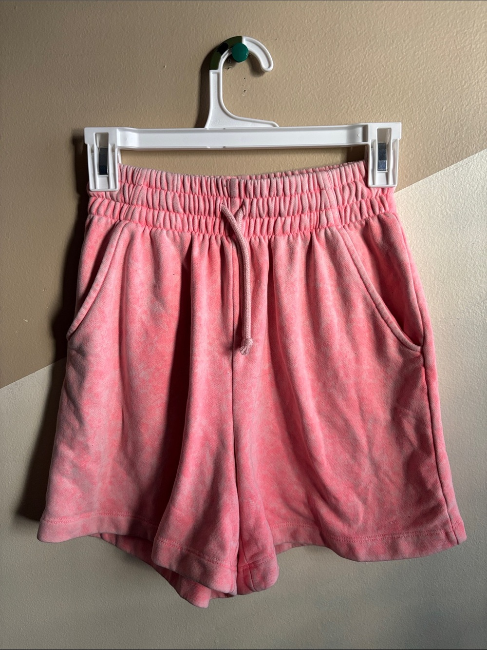 wild fable Pink Terry Elastic Waist Athletic Shorts